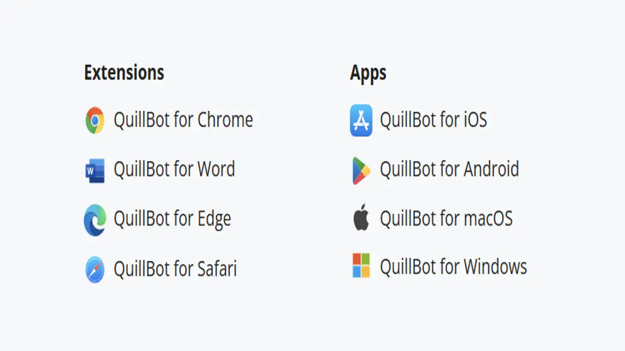 quillbot integrations