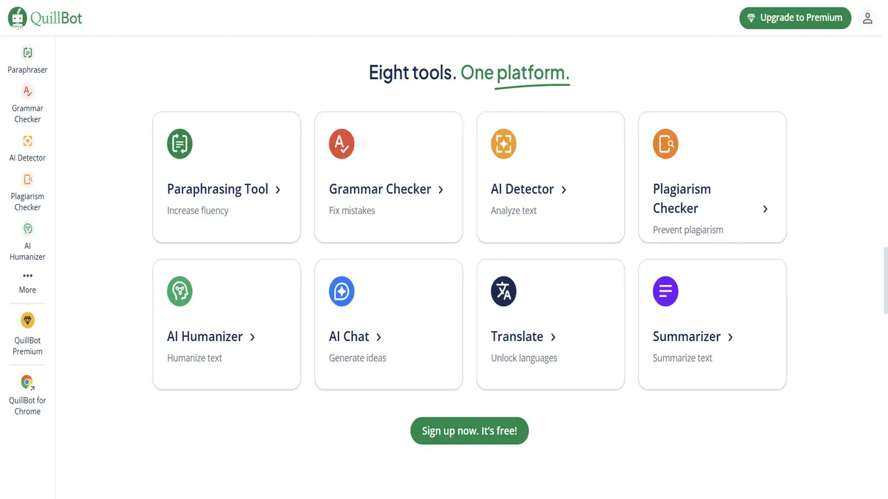 quillbot multiple tools
