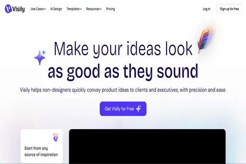thumbnail image of Visily AI
